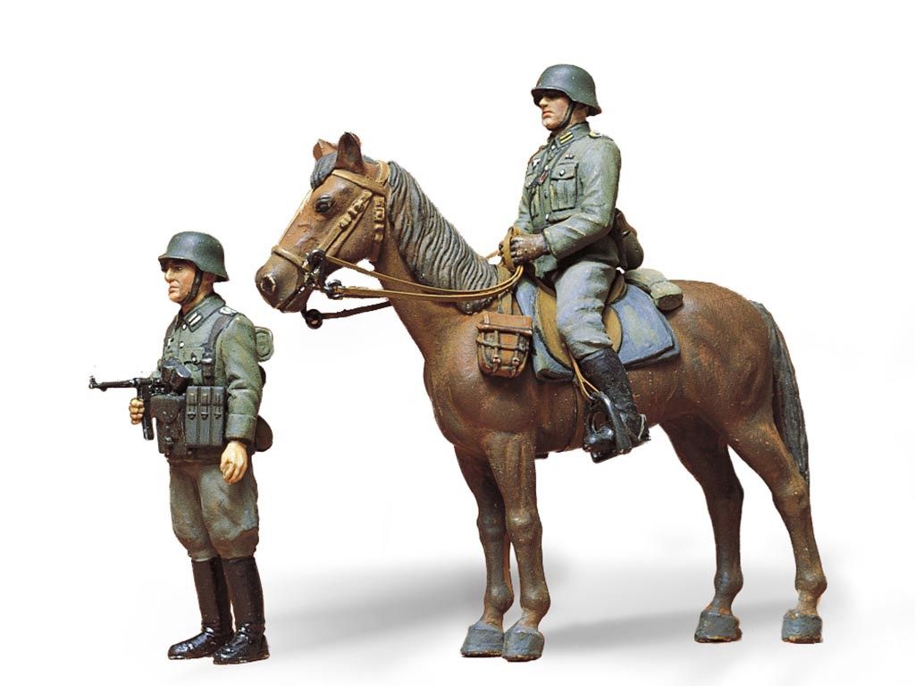 Military Tamiya 1/35 Wehrmacht Mounted Infantry