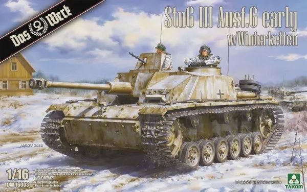 Military Das Werk 1/16 StuG III Ausf.G Early With Winter Tracks