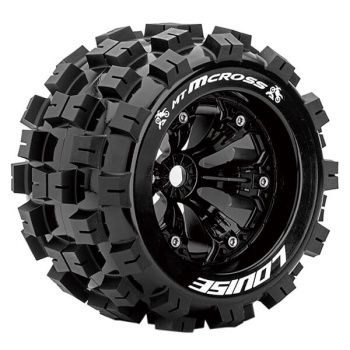 Louise RC MT-Mcross 1:8 Sport 1/2 Offset Black Ep E-Revo Fr