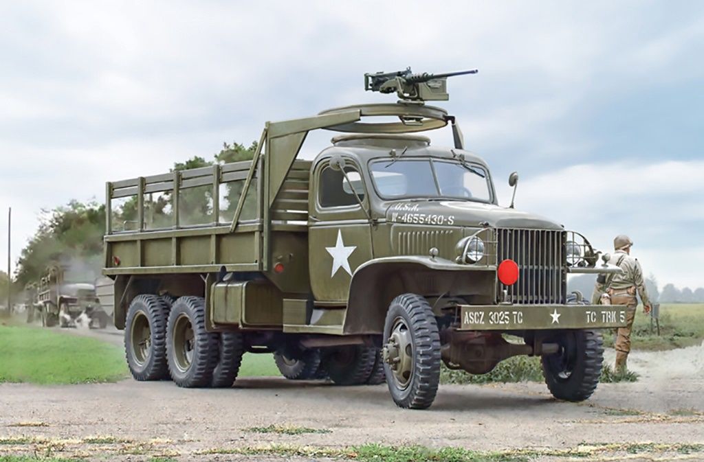 Military Italeri 1/35 GMC 2 1/2 Ton, 6x6 truck RR
