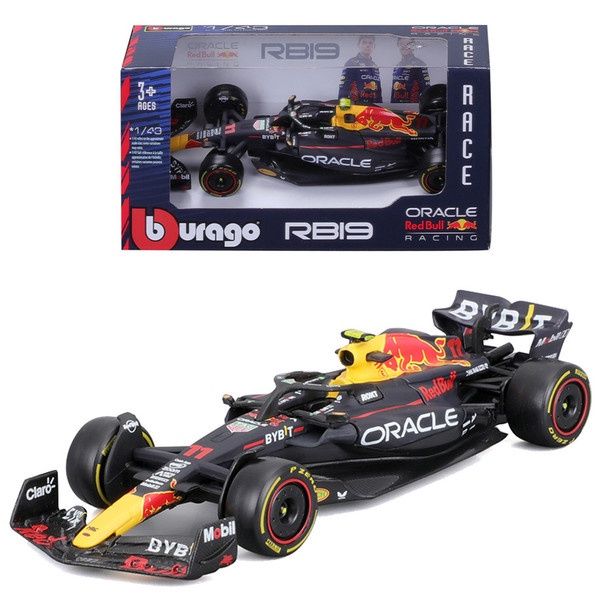 1:43 F1 Oracle Red Bull RB19 No. 11 Sergio Perez