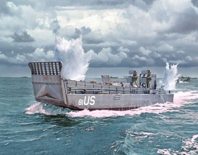 Ship Italeri 1/35 Landing Craft Mechanized LCM 3