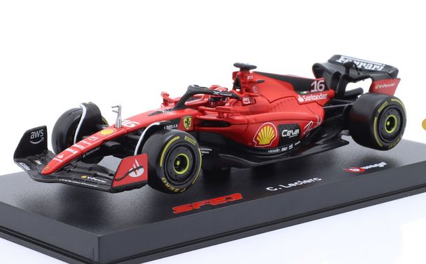 1:43 F1 2023 Ferrari Sf-23 With Helmet Leclerc