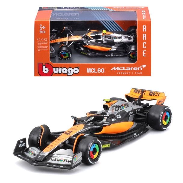 1:43 F1 McLaren MCL60 No. 4 Lando Norris