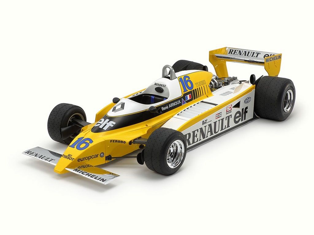 Cars, Bikes and Trucks Tamiya 1/12 Renault RE-20 Turbo W/PE Parts