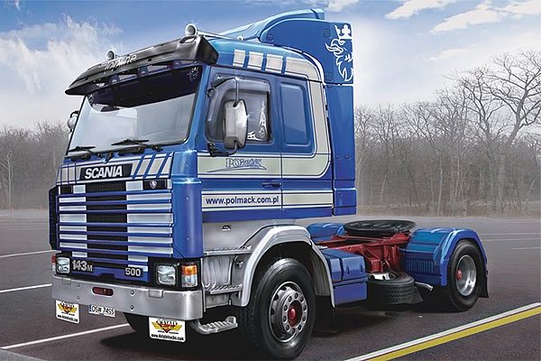 Cars, Bikes and Trucks Italeri 1/24 Scania 143M Topline 4x2