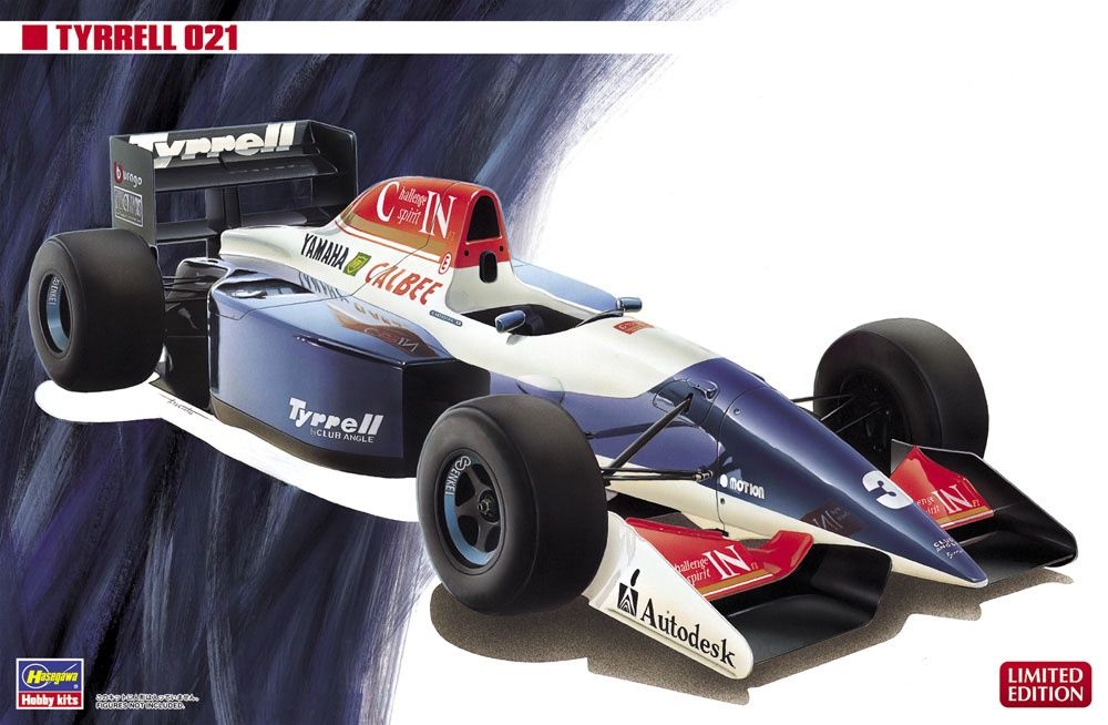 Cars, Bikes and Trucks Hasegawa 1/24 Tyrrell 021