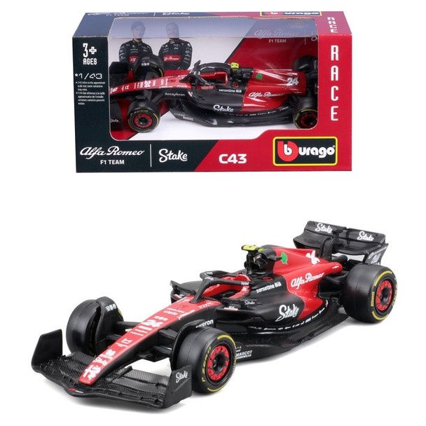 1:43 F1 Alfa Romeo C43 No. 24 Zhou Guanyu