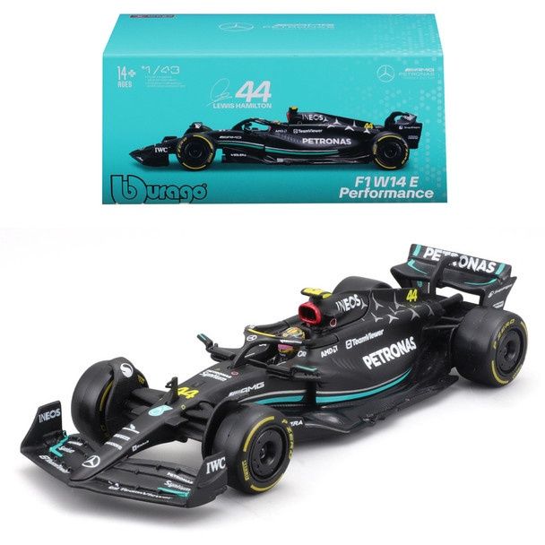 1:43 F1 Mb W14 2023 With Helmet Hamilton
