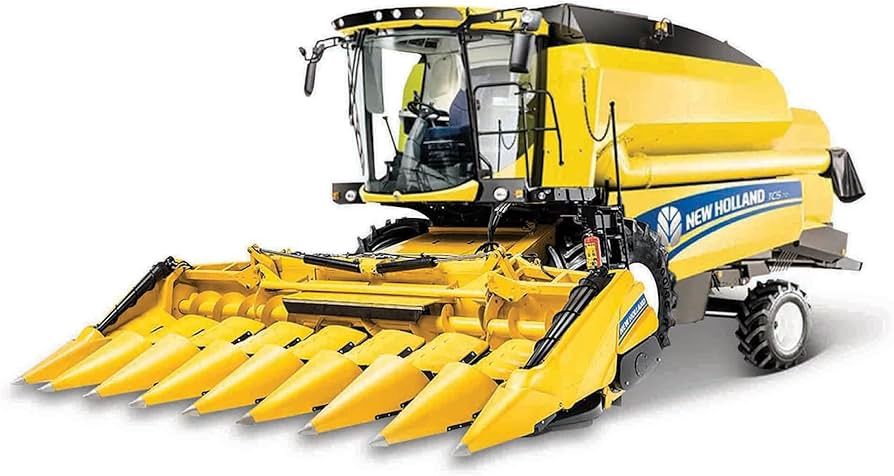 18cm New Holland TC5.90 Combine Harvester with Corn Header