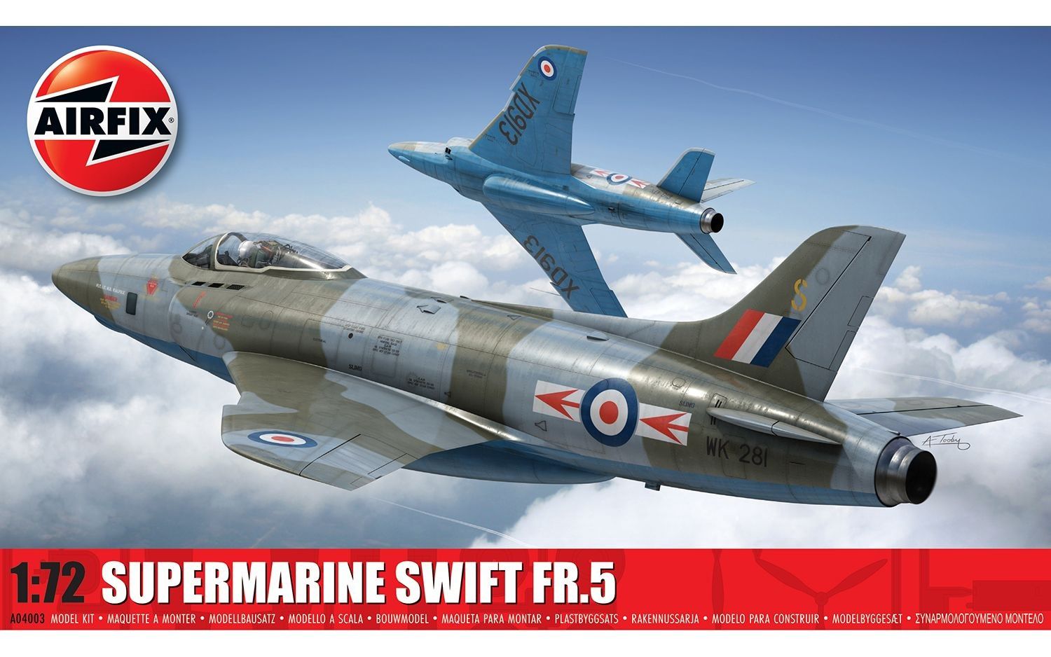 Aircraft Airfix 1/72 Supermarine Swift FR.5
