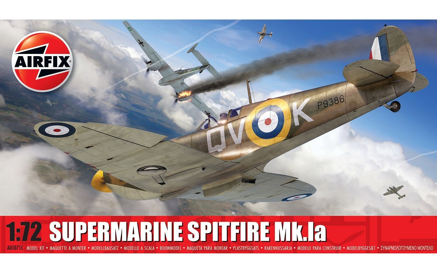 Aircraft Airfix 1/72 Supermarine Spitfire Mk. Ia