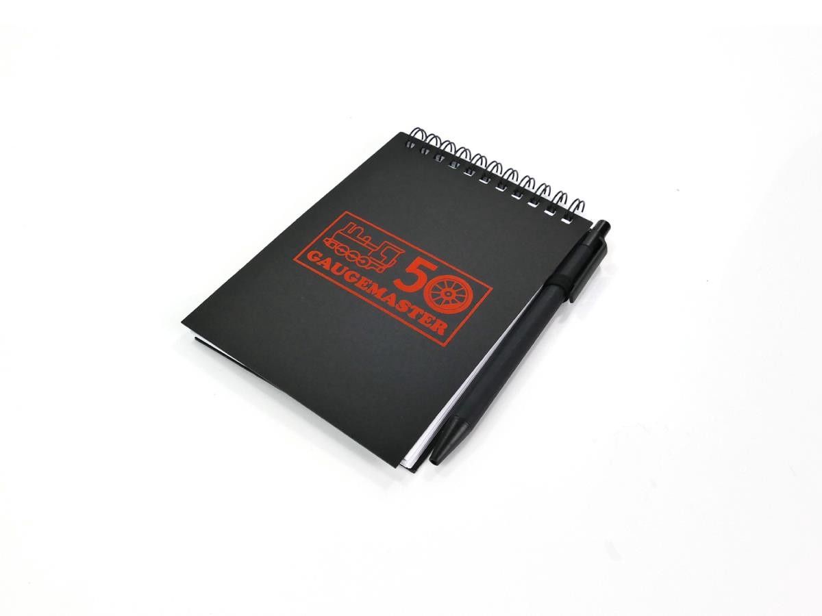 Gaugemaster 50th Notepad &amp; Pen Set