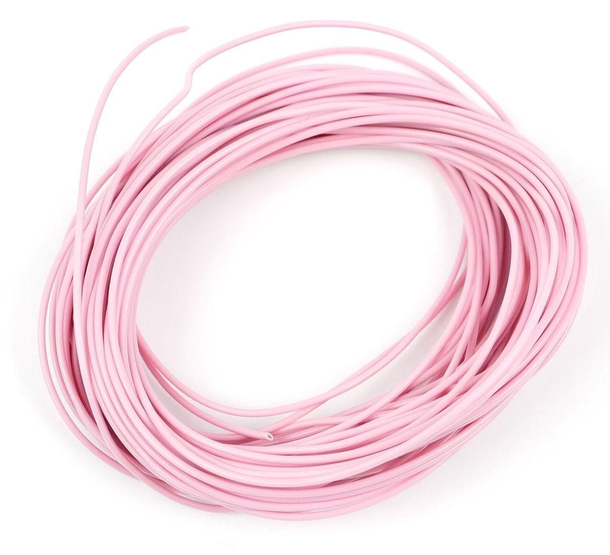 Wire, Pink (7x0.2mm) 10m