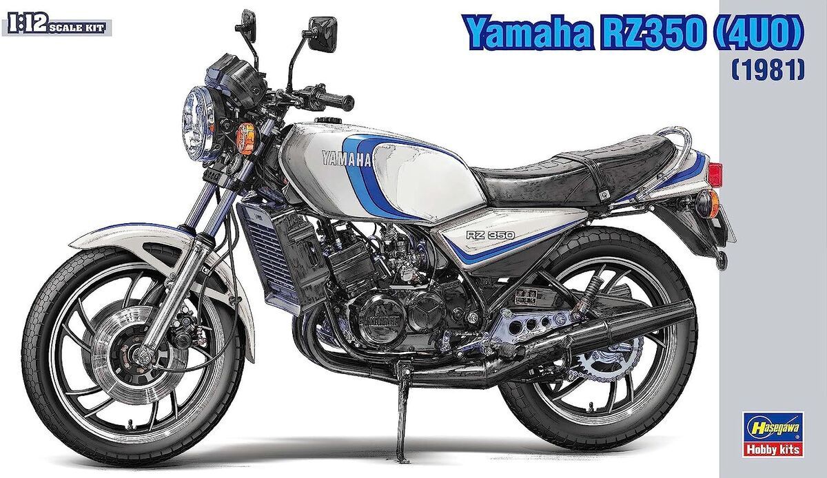 Cars, Bikes and Trucks Hasegawa 1/12 Yamaha RZ350 (4UO)