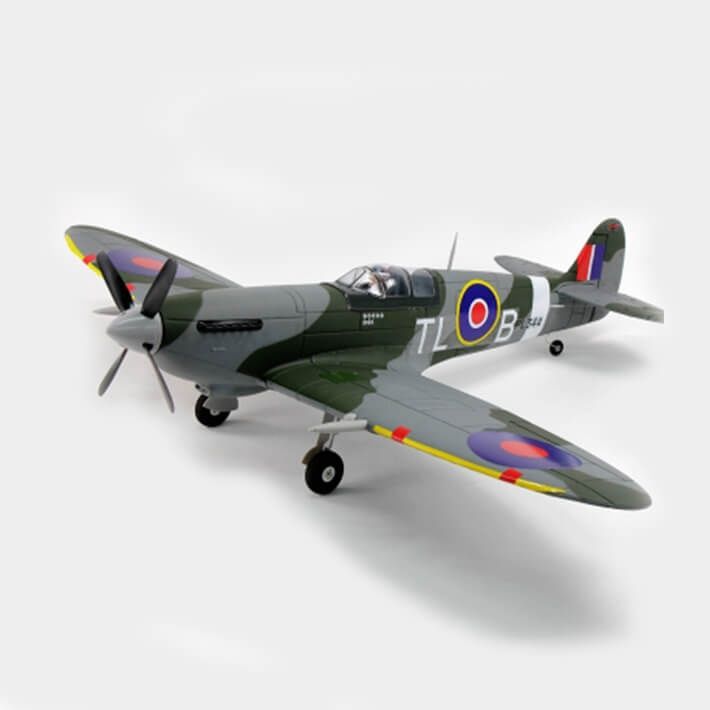 DYNAM SPITFIRE MKIX W/RETRACTS 1200MM W/O TX/RX/BATT