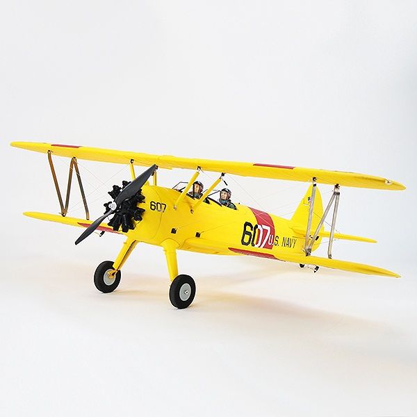 DYNAM PT-17 1300MM YELLOW W/O TX/RX/BATT