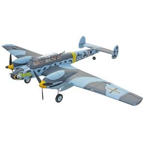 DYNAM MESSERSCHMITT BF110 1500mm WARBIRD w/o TX/RX/Batt