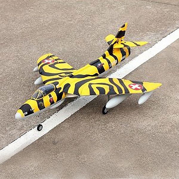 DYNAM HAWKER HUNTER 70MM EDF 850MM WINGSPAN W/O TX/RX/BATT