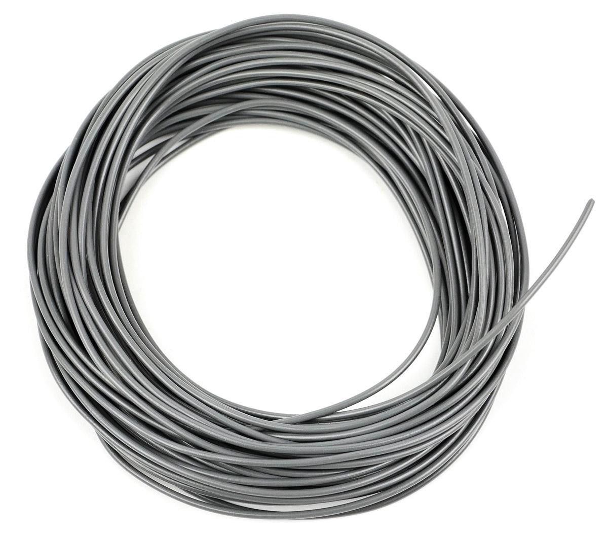 Wire, Grey (7x0.2mm) 10m