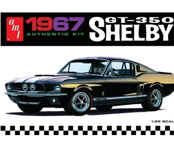 Cars, Bikes and Trucks AMT 1/25 1967 Ford Mustang Shelby GT-350
