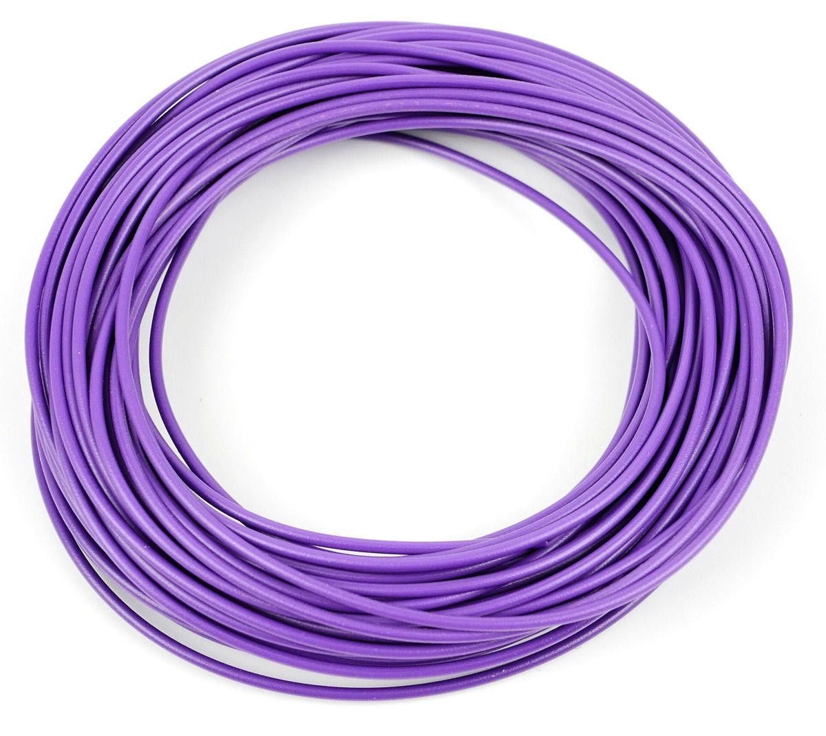 Wire, Purple (7x0.2mm) 10m