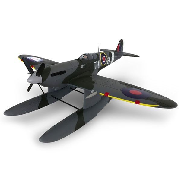 DYNAM SPITFIRE MK.VB SEAPLANE 1200MM W/O TX/RX/BATT