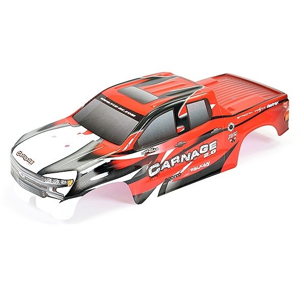 FTX 6345R Carnage 2 Red Printed Bodyshell
