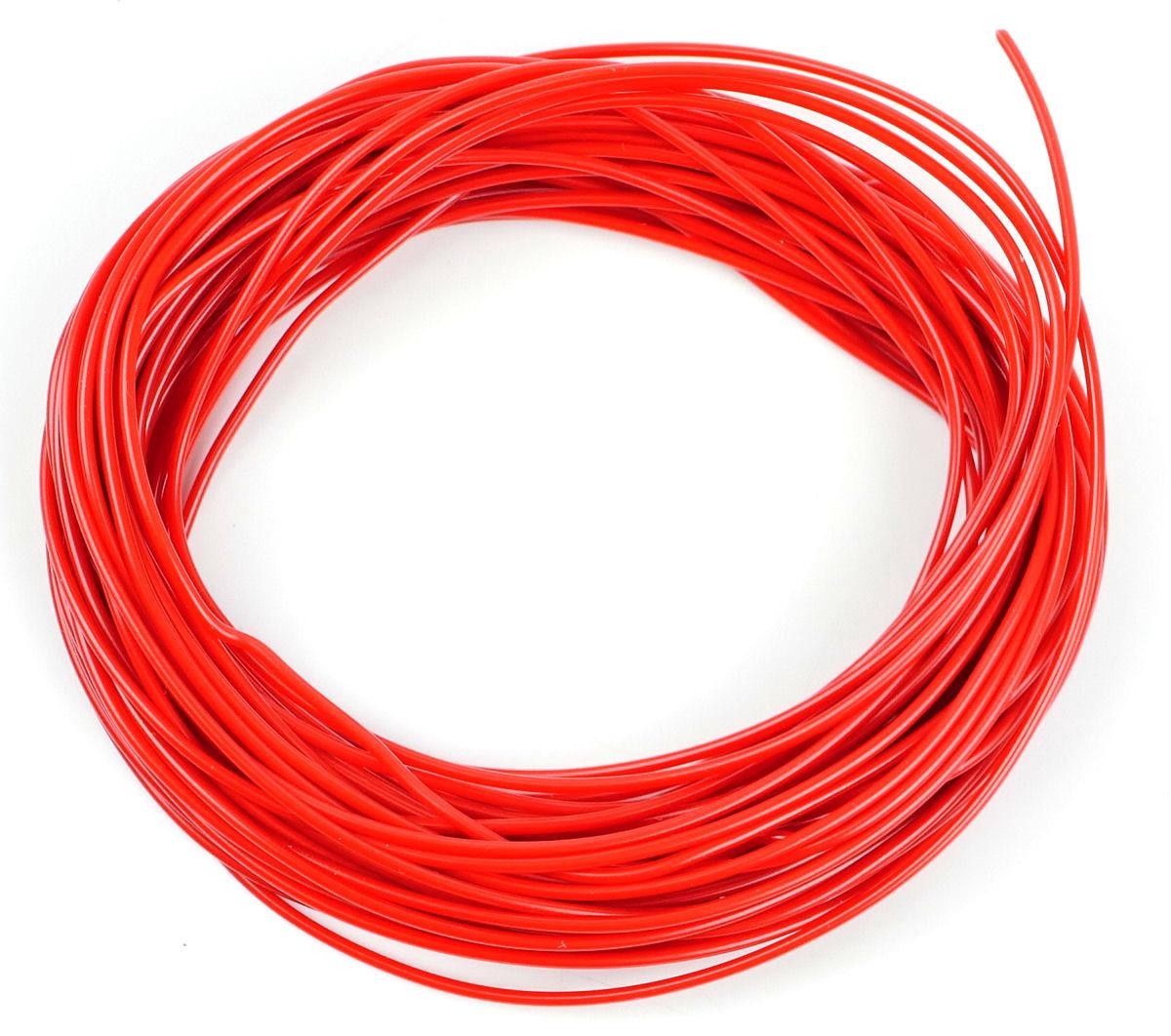 Wire, Red (7x0.2mm) 10m