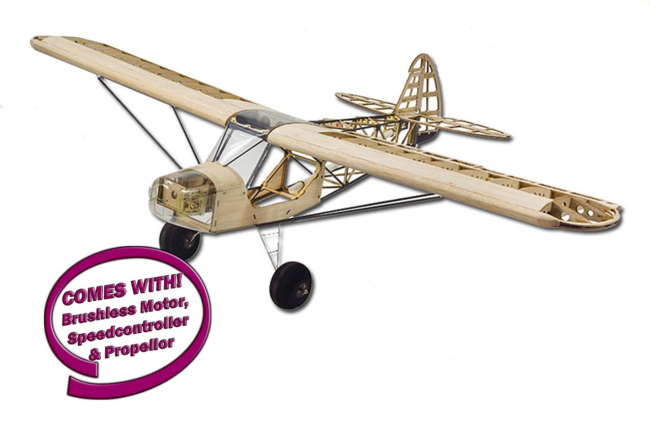 DW Savage Bobber 1.0M Balsa Kit (Motor, ESC, Servo)