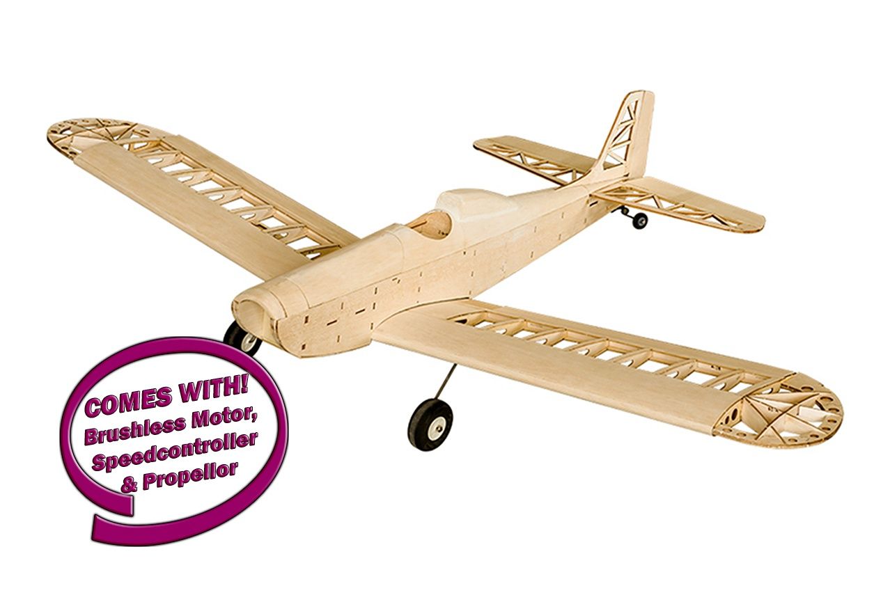 DW Astro Junior Balsa Kit 1.4M (950kv Motor, 40a ESC, Prop)