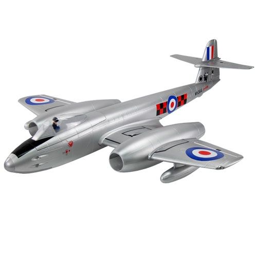 DYNAM GLOSTER METEOR JET 1270MM W/O TX/RX/BATT
