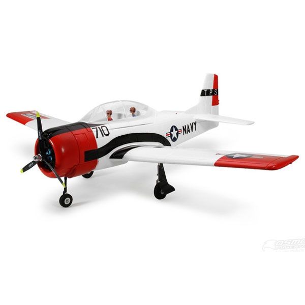 DYNAM T28 TROJAN w/RETRACTS 1270mm w/o TX/RX/Batt Red