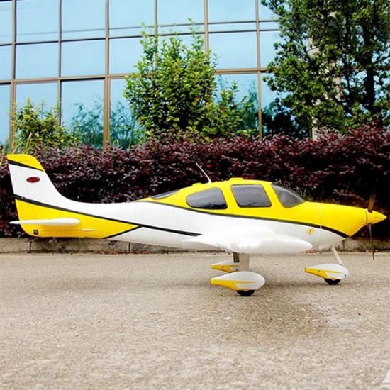 DYNAM SR22 V2 YELLOW 1400MM W/O TX/RX/BATT