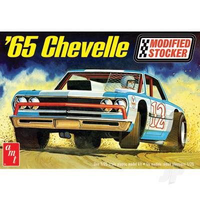 Cars, Bikes and Trucks AMT 1/25 1965 Chevelle Modified Stocker
