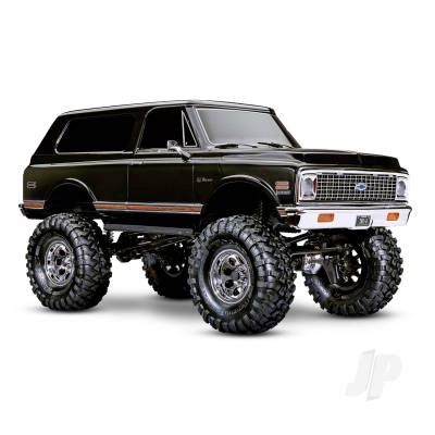 TRX-4 1972 Chevrolet K5 Blazer High Trail Edition 1:10 4WD All-Terrain Crawler, Black (+ TQi 4-ch, XL-5 HV, Titan 550)