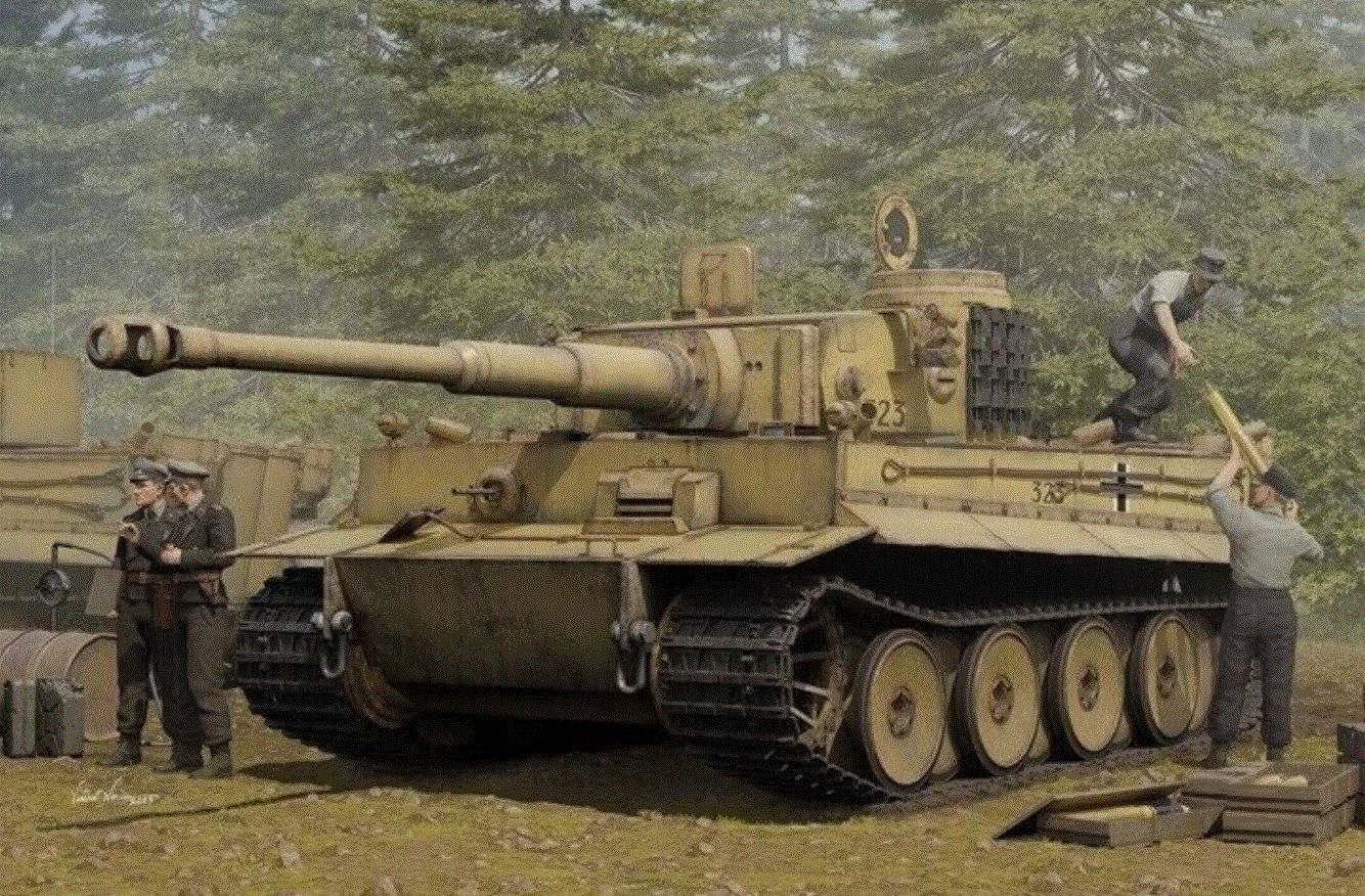 Military Hobby Boss 1/16 Pz Kpfw. VI Tiger 1 – Early