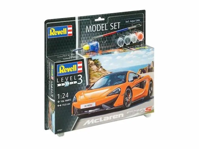 Cars, Bikes and Trucks Revell 1/24 Model Set McLaren 570S