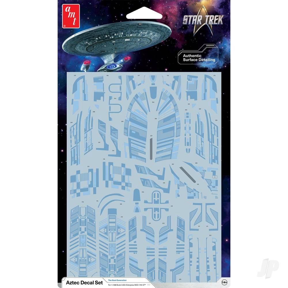 Space, Sci-Fi and TV AMT 1/1400 Star Trek: The Next Generation U.S.S. Enterprise NCC-1701-D