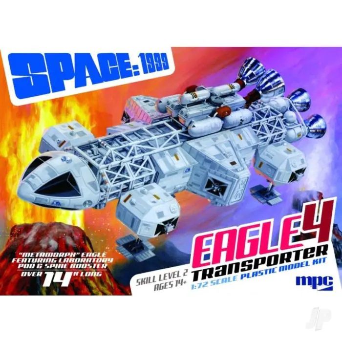 Space, Sci-Fi and TV MPC 1/72 Space:1999 Eagle 4 featuring Lab Pod &amp; Spine Booster