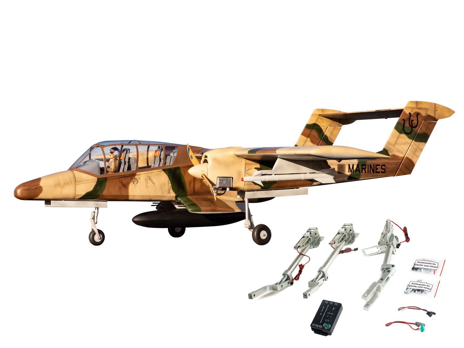 OV-10 Bronco 30cc ARF with Landing Gear Set