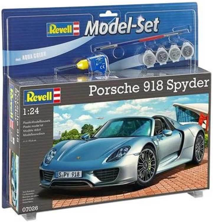 Cars, Bikes and Trucks Revell 1/24 Model Set Porsche 918 Spyder