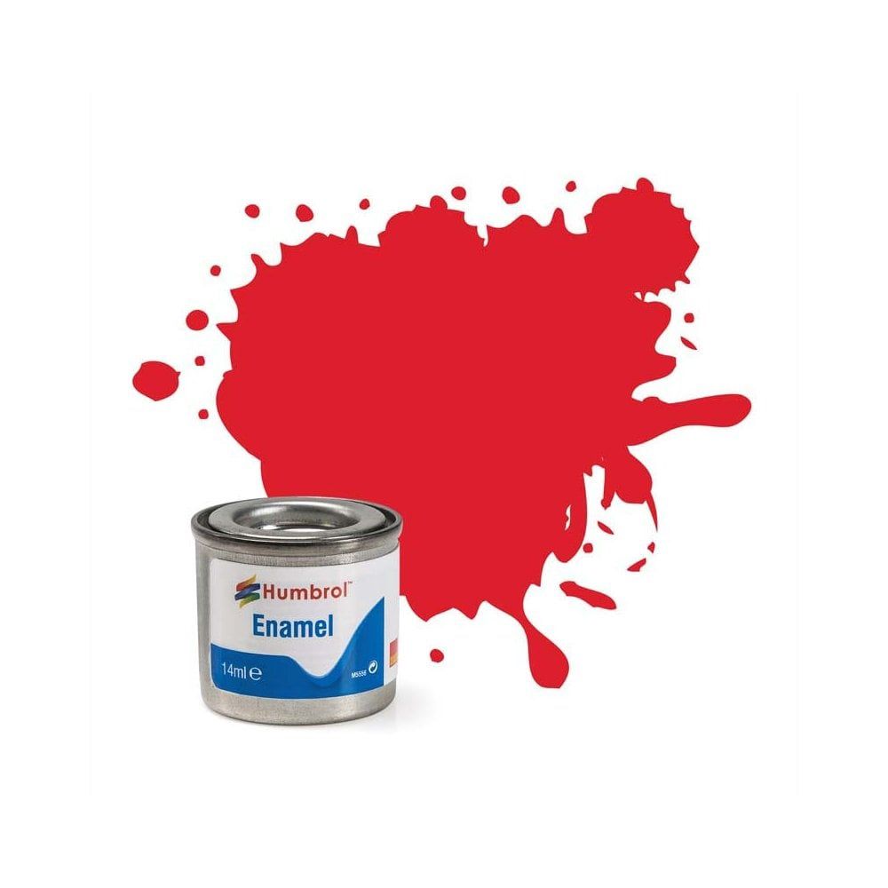 19 Bright Red Gloss Enamel 14ml