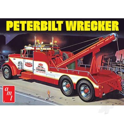 Cars, Bikes and Trucks AMT 1/25 Peterbilt 359 Wrecker