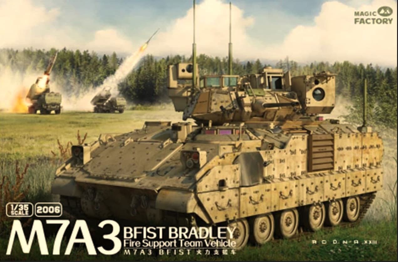 Military Magic Factory 1/35 M7A3 BFIST Bradley Fire Support Vehicle