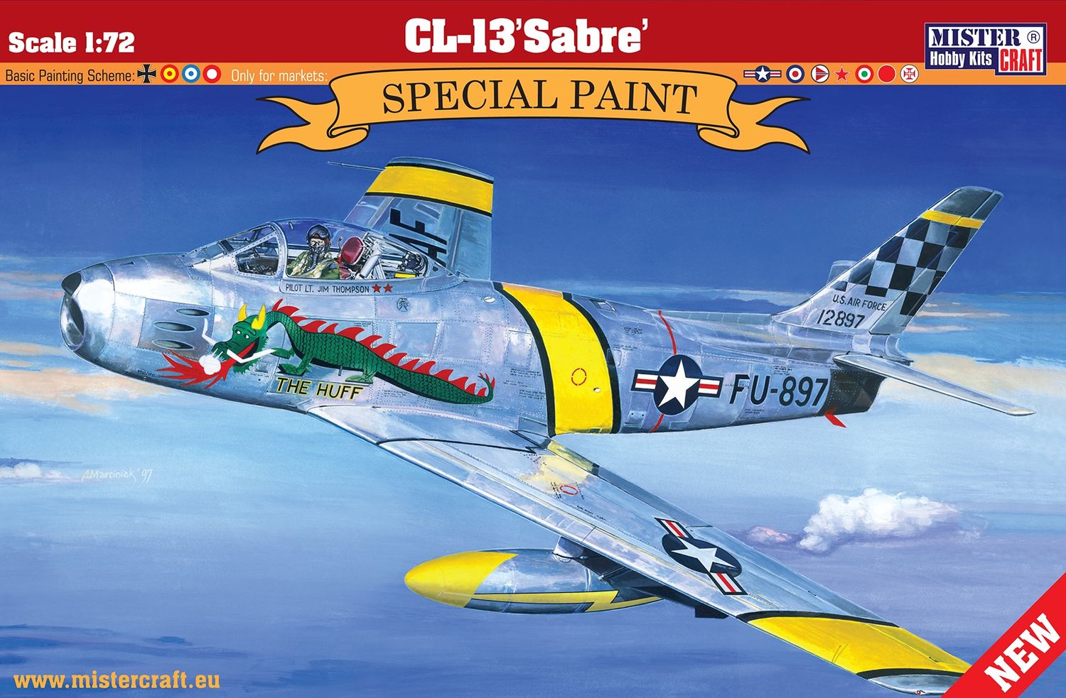 Aircraft MisterCraft 1/72 F-86F Sabre