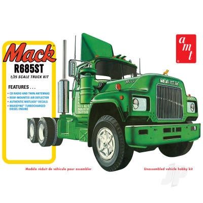 Cars, Bikes and Trucks AMT 1/25 Mack R685ST Semi Tractor
