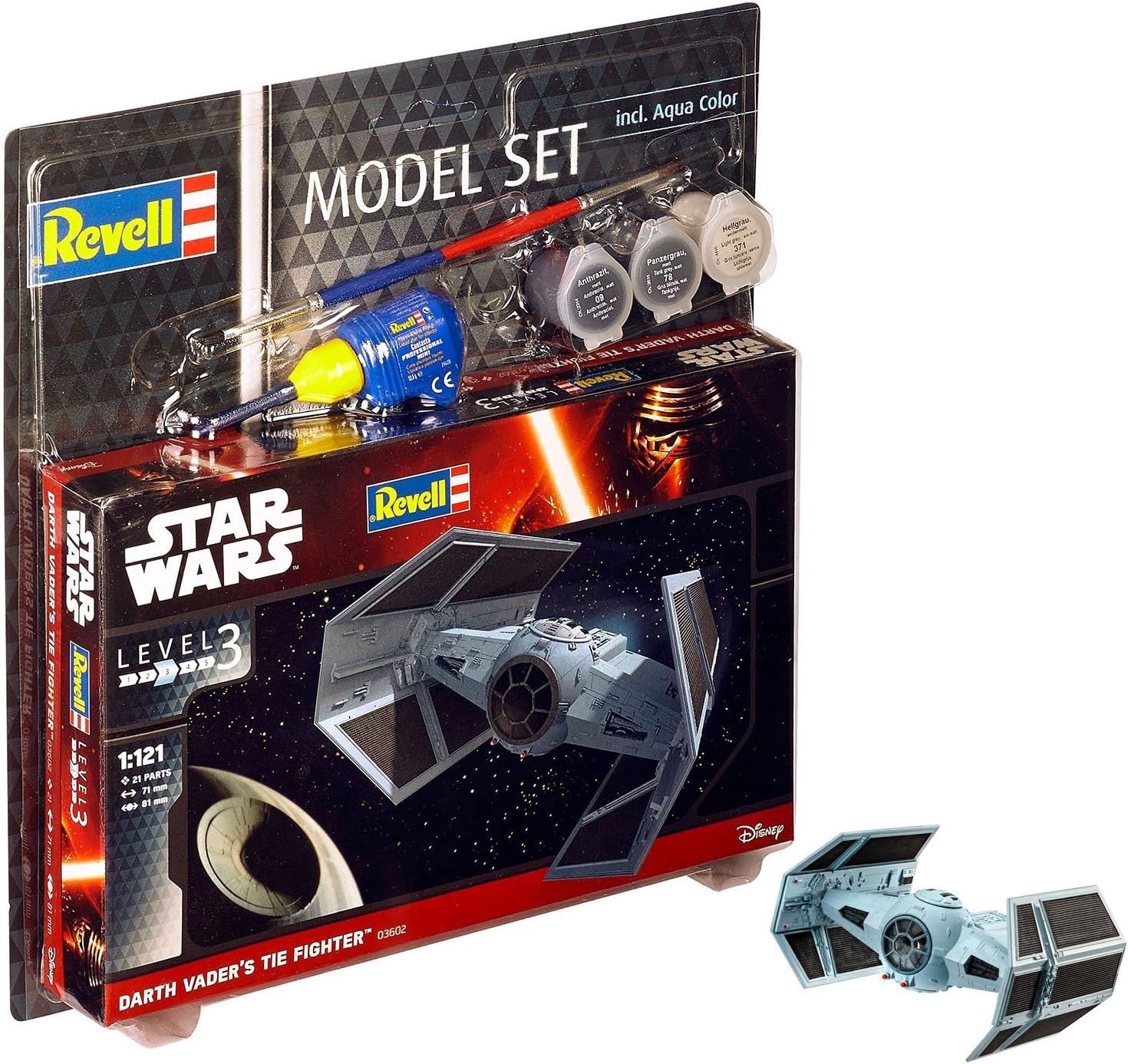 Space, Sci-Fi and TV Revell 1/121 Model Set Darth Vader's TIE Fighter