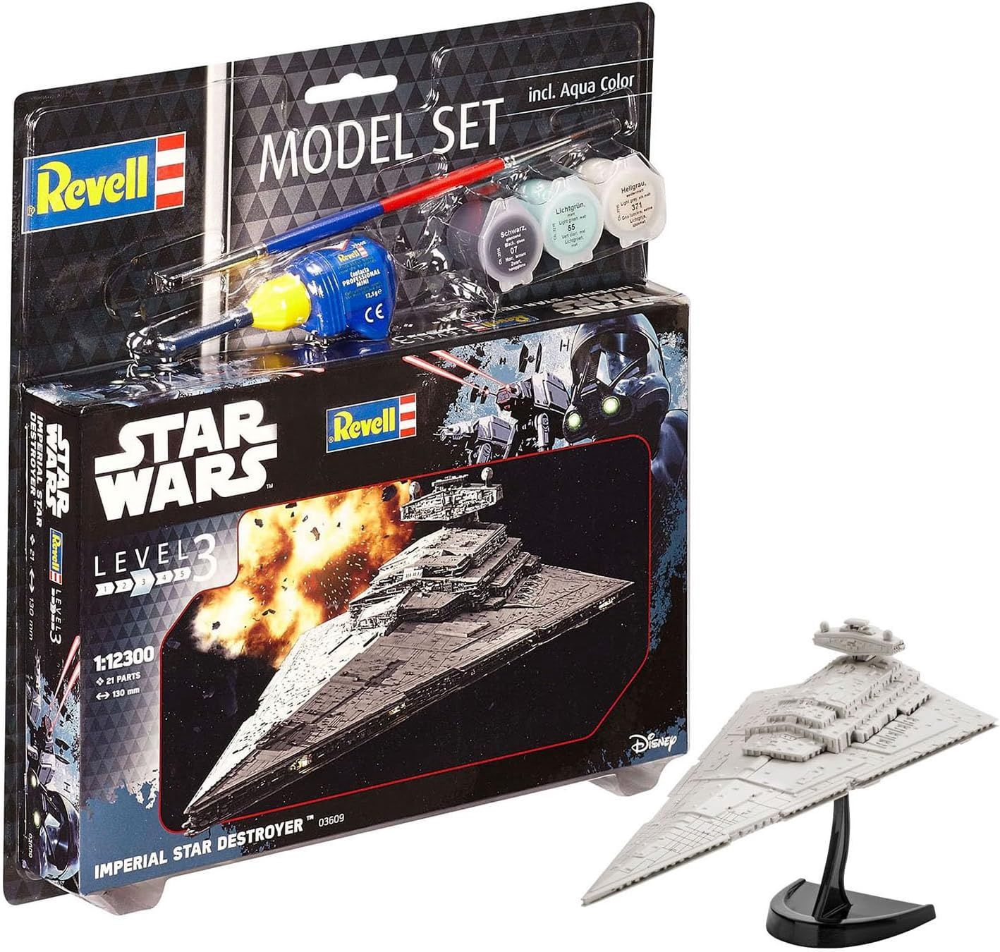 Space, Sci-Fi and TV Revell 1/12300 Model Set Imperial Star Destroyer