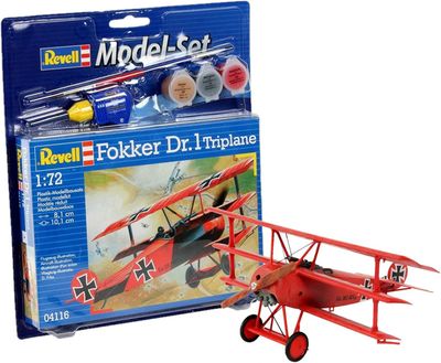 Aircraft Revell 1/72 Model Set Fokker DR.1 Triplane